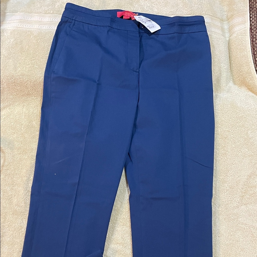 Women's Blue Straight Leg Pants